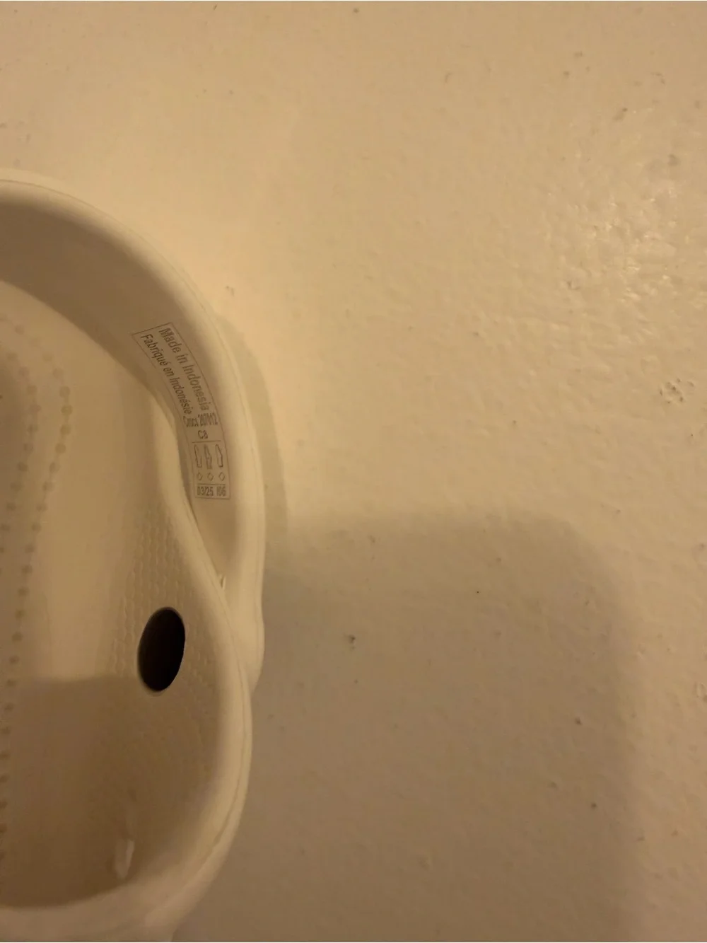 Crocs Classic White Kids Clogs Size C8
